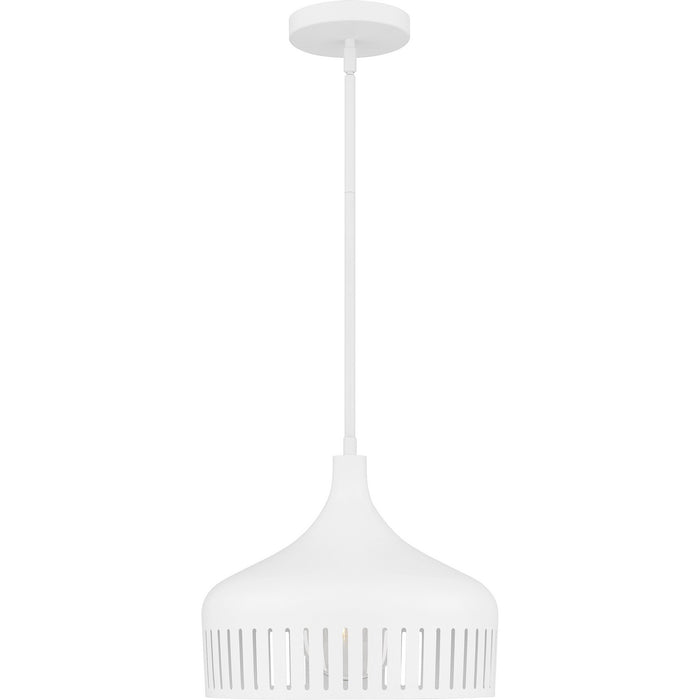 Myhouse Lighting Quoizel - QP6208W - One Light Pendant - Quoizel Pendant - Matte White