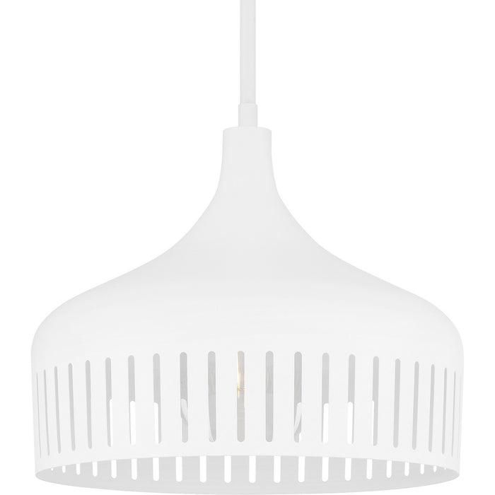 Myhouse Lighting Quoizel - QP6208W - One Light Pendant - Quoizel Pendant - Matte White