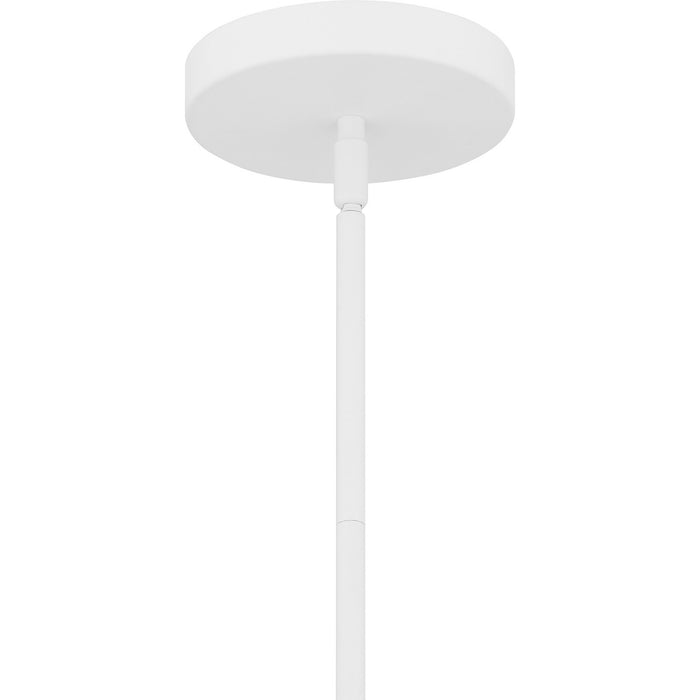 Myhouse Lighting Quoizel - QP6208W - One Light Pendant - Quoizel Pendant - Matte White