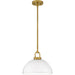 Myhouse Lighting Quoizel - QP6217BRG - One Light Pendant - Quoizel Pendant - Brushed Gold