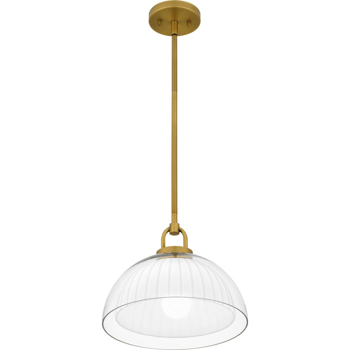 Myhouse Lighting Quoizel - QP6217BRG - One Light Pendant - Quoizel Pendant - Brushed Gold