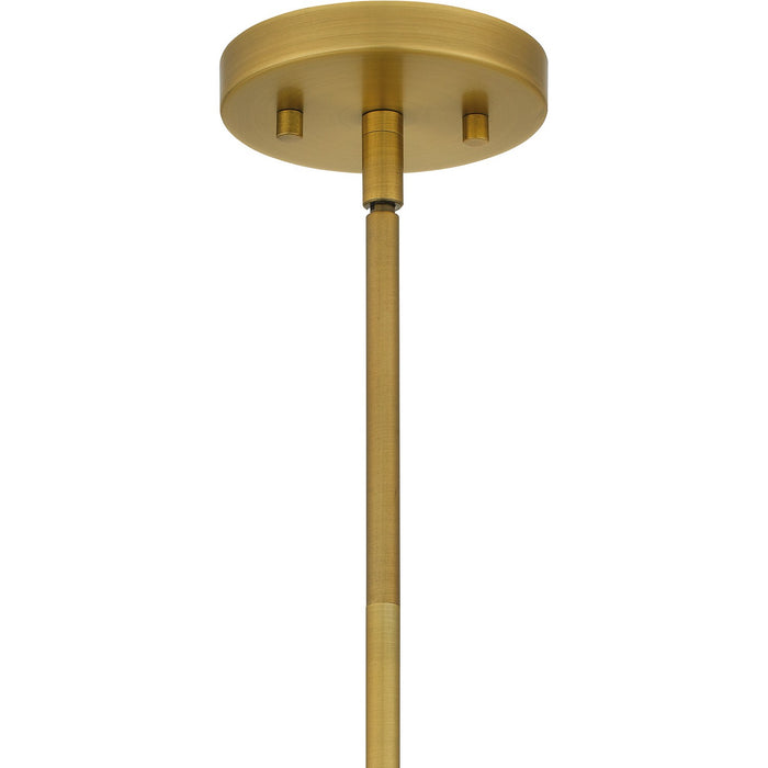 Myhouse Lighting Quoizel - QP6217BRG - One Light Pendant - Quoizel Pendant - Brushed Gold