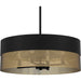 Myhouse Lighting Quoizel - QP6740MBK - Four Light Pendant - Quoizel Pendant - Matte Black