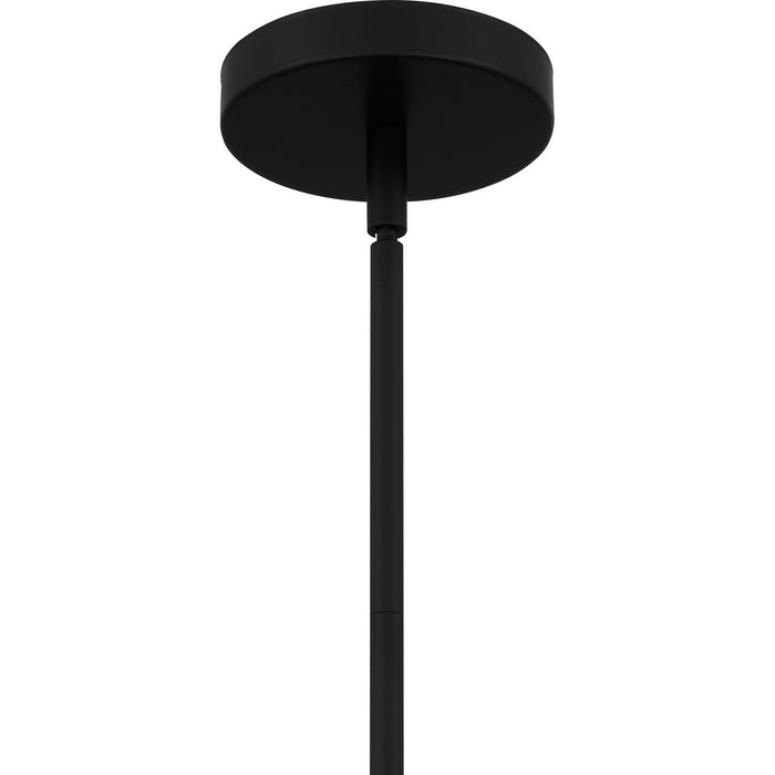 Myhouse Lighting Quoizel - QP6740MBK - Four Light Pendant - Quoizel Pendant - Matte Black