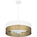 Myhouse Lighting Quoizel - QP6740W - Four Light Pendant - Quoizel Pendant - Matte White