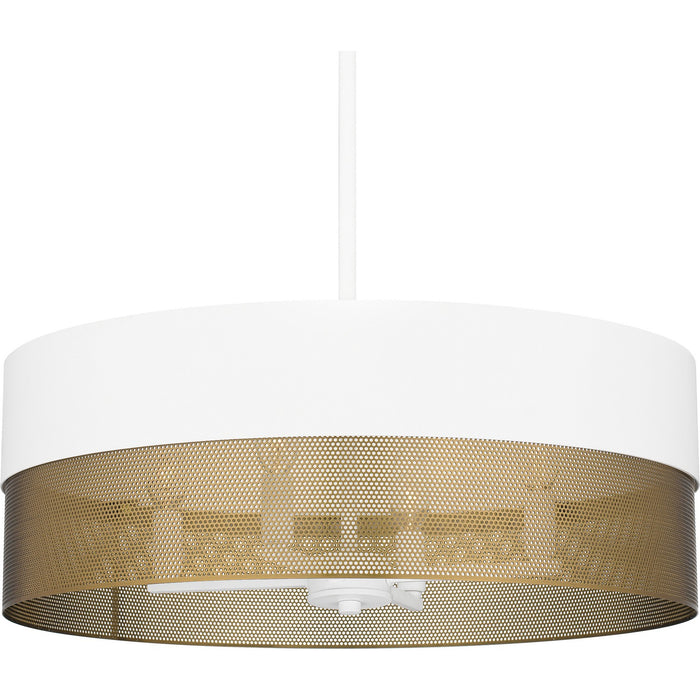 Myhouse Lighting Quoizel - QP6740W - Four Light Pendant - Quoizel Pendant - Matte White