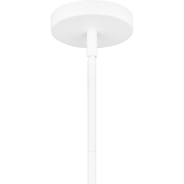 Myhouse Lighting Quoizel - QP6740W - Four Light Pendant - Quoizel Pendant - Matte White