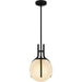 Myhouse Lighting Quoizel - QP6741MBK - One Light Pendant - Quoizel Pendant - Matte Black