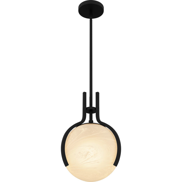 Myhouse Lighting Quoizel - QP6741MBK - One Light Pendant - Quoizel Pendant - Matte Black