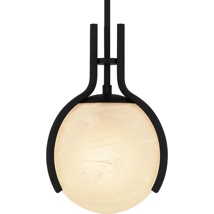 Myhouse Lighting Quoizel - QP6741MBK - One Light Pendant - Quoizel Pendant - Matte Black