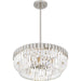 Myhouse Lighting Quoizel - QP6742BN - Four Light Pendant - Quoizel Pendant - Brushed Nickel