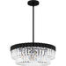 Myhouse Lighting Quoizel - QP6742MBK - Four Light Pendant - Quoizel Pendant - Matte Black