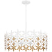 Myhouse Lighting Quoizel - QP6746W - Four Light Pendant - Quoizel Pendant - Matte White