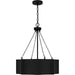 Myhouse Lighting Quoizel - QP6755MBK - Four Light Pendant - Quoizel Pendant - Matte Black