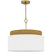 Myhouse Lighting Quoizel - QP6757BRG - Four Light Pendant - Quoizel Pendant - Brushed Gold