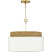 Myhouse Lighting Quoizel - QP6757BRG - Four Light Pendant - Quoizel Pendant - Brushed Gold