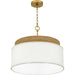 Myhouse Lighting Quoizel - QP6757BRG - Four Light Pendant - Quoizel Pendant - Brushed Gold