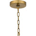 Myhouse Lighting Quoizel - QP6757BRG - Four Light Pendant - Quoizel Pendant - Brushed Gold