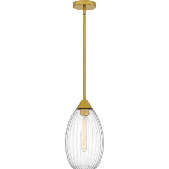 Myhouse Lighting Quoizel - QPP6756BRG - One Light Mini Pendant - Quoizel Piccolo Pendant - Brushed Gold