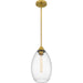 Myhouse Lighting Quoizel - QPP6756BRG - One Light Mini Pendant - Quoizel Piccolo Pendant - Brushed Gold