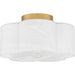 Myhouse Lighting Quoizel - QSF6760BWS - One Light Semi Flush Mount - Quoizel Semi-Flush Mount - Brushed Weathered Brass