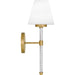 Myhouse Lighting Quoizel - QW6752BRG - One Light Wall Sconce - Quoizel Wood - Brushed Gold