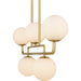 Myhouse Lighting Quoizel - RGS540BRG - Five Light Linear Chandelier - Regis - Brushed Gold