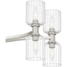 Myhouse Lighting Quoizel - RMD846BN - Eight Light Linear Chandelier - Ramada - Brushed Nickel