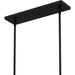 Myhouse Lighting Quoizel - RMD846MBK - Eight Light Linear Chandelier - Ramada - Matte Black