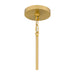 Myhouse Lighting Quoizel - STO1508BRG - One Light Mini Pendant - Stoneland - Brushed Gold