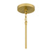 Myhouse Lighting Quoizel - STO2824BRG - Six Light Pendant - Stoneland - Brushed Gold