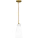 Myhouse Lighting Quoizel - STS1506BRG - One Light Mini Pendant - Stetson - Brushed Gold