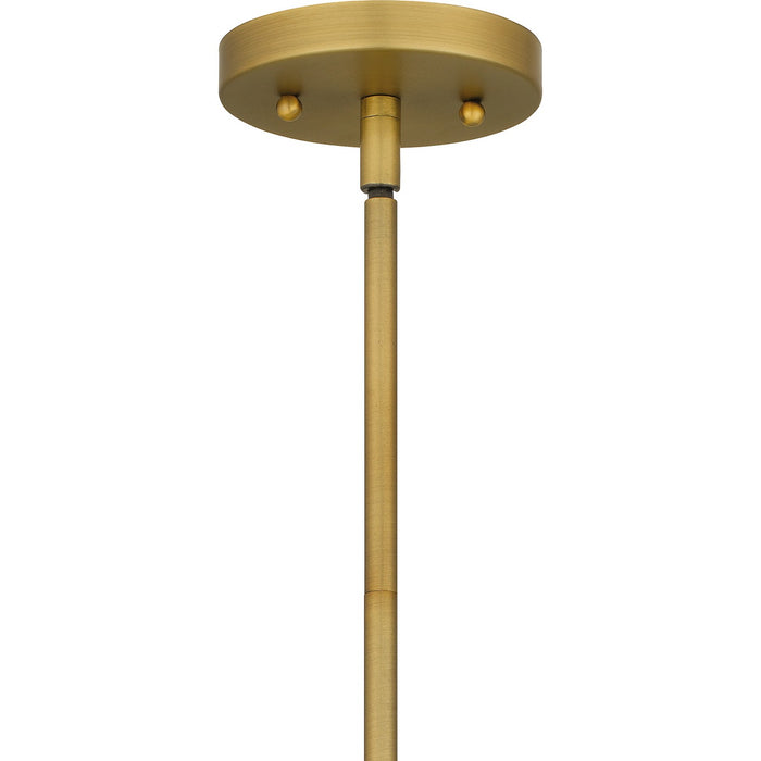 Myhouse Lighting Quoizel - STS1506BRG - One Light Mini Pendant - Stetson - Brushed Gold