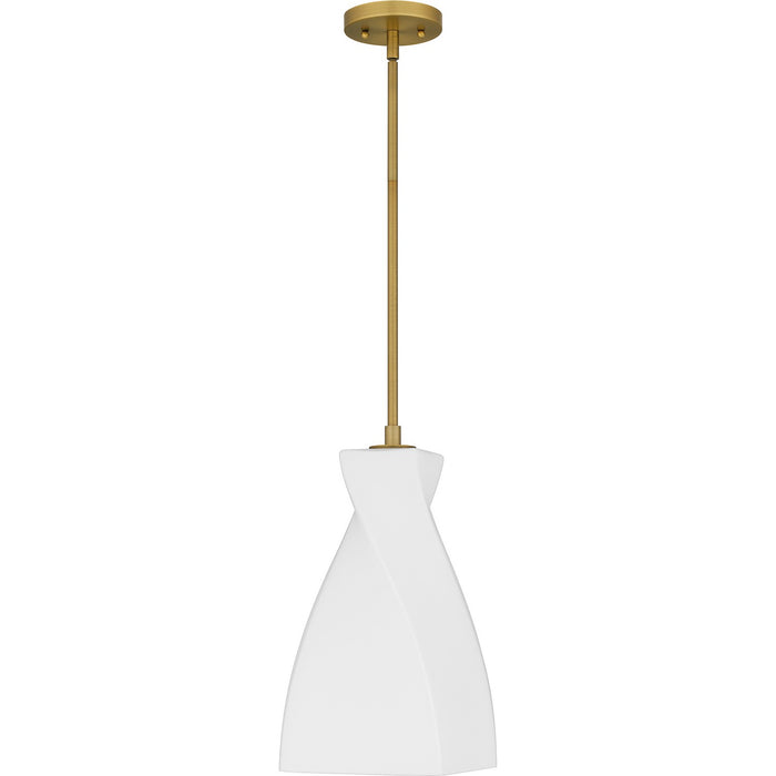 Myhouse Lighting Quoizel - STS1508BRG - One Light Mini Pendant - Stetson - Brushed Gold