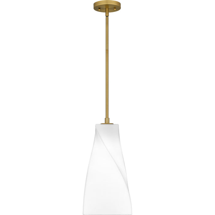 Myhouse Lighting Quoizel - STS1508BRG - One Light Mini Pendant - Stetson - Brushed Gold