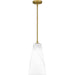 Myhouse Lighting Quoizel - STS1508BRG - One Light Mini Pendant - Stetson - Brushed Gold