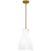 Myhouse Lighting Quoizel - STS1508BRG - One Light Mini Pendant - Stetson - Brushed Gold