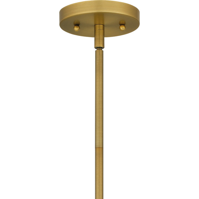 Myhouse Lighting Quoizel - STS1508BRG - One Light Mini Pendant - Stetson - Brushed Gold