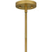 Myhouse Lighting Quoizel - STS1508BRG - One Light Mini Pendant - Stetson - Brushed Gold