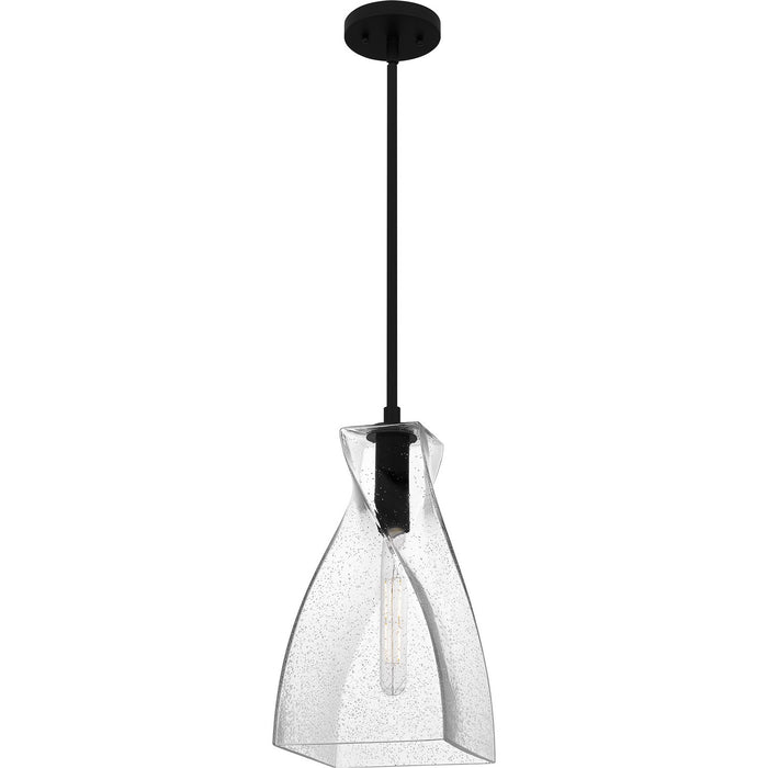 Myhouse Lighting Quoizel - STS1508MBK - One Light Mini Pendant - Stetson - Matte Black