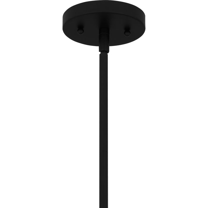 Myhouse Lighting Quoizel - STS1508MBK - One Light Mini Pendant - Stetson - Matte Black