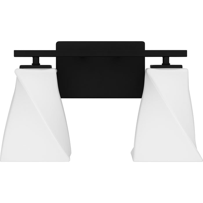 Myhouse Lighting Quoizel - STS8615MBK - Two Light Bath - Stetson - Matte Black