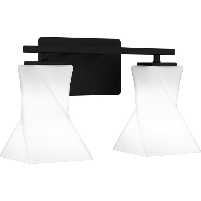 Myhouse Lighting Quoizel - STS8615MBK - Two Light Bath - Stetson - Matte Black