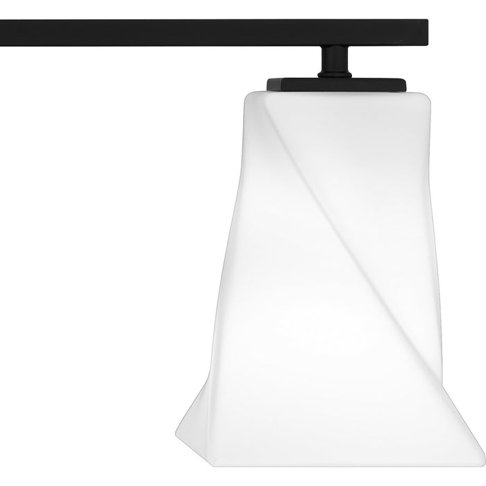 Myhouse Lighting Quoizel - STS8634MBK - Four Light Bath - Stetson - Matte Black