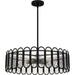 Myhouse Lighting Quoizel - VEA2824MBK - Five Light Pendant - Vera - Matte Black