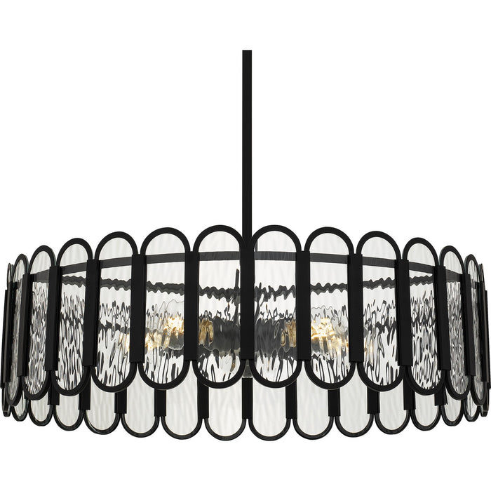 Myhouse Lighting Quoizel - VEA2824MBK - Five Light Pendant - Vera - Matte Black