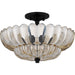 Myhouse Lighting Quoizel - WHP1716MC - Four Light Semi Flush Mount - Whitecap - Mottled Cocoa