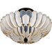 Myhouse Lighting Quoizel - WHP1716MC - Four Light Semi Flush Mount - Whitecap - Mottled Cocoa