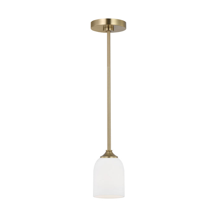 Myhouse Lighting Generation Lighting - GLP1021EN3/SB - One Light Mini Pendant - Emile - Satin Bronze
