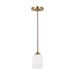 Myhouse Lighting Generation Lighting - GLP1021EN3/SB - One Light Mini Pendant - Emile - Satin Bronze